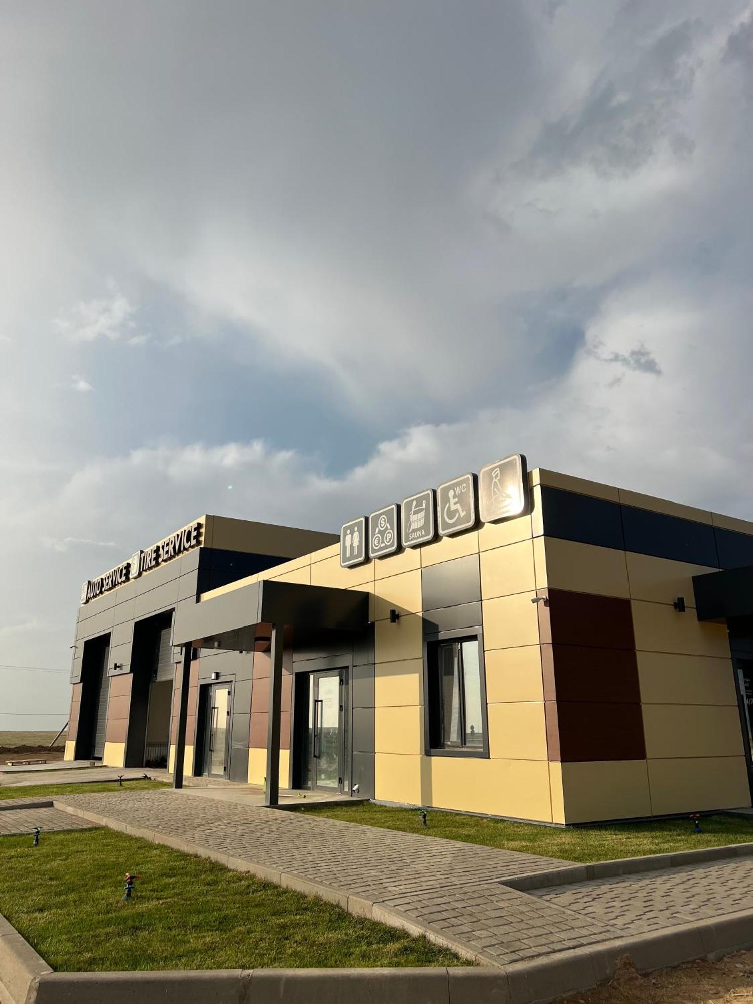 Motel Alan Tir Parking Zhympity Exteriér fotografie